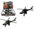 AH-64A Apache Attack Helicopter (U.S. Air Force) 9" Diecast Model CLX51265