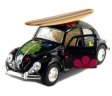 1:32 1967 VW Classical Beetle with Printing & Wooden Surfboard KT5057DFS1