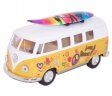 1:32 5" 1962 VW Classical Bus with Printing & Surf Board KT5060DFS