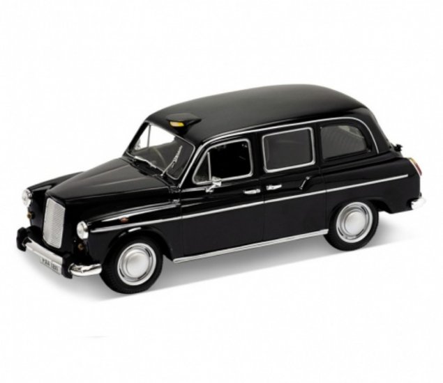 Austin FX4 London Taxi - 1:24 (Black) WL22450W - Click Image to Close
