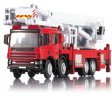 1:50 Aerial Fire Truck Construction Vehicle Heavy Die cast Model KDW625014W
