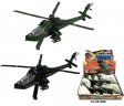 AH-64A Apache Attack Helicopter (U.S. Air Force) 9" Diecast Model CLX51265