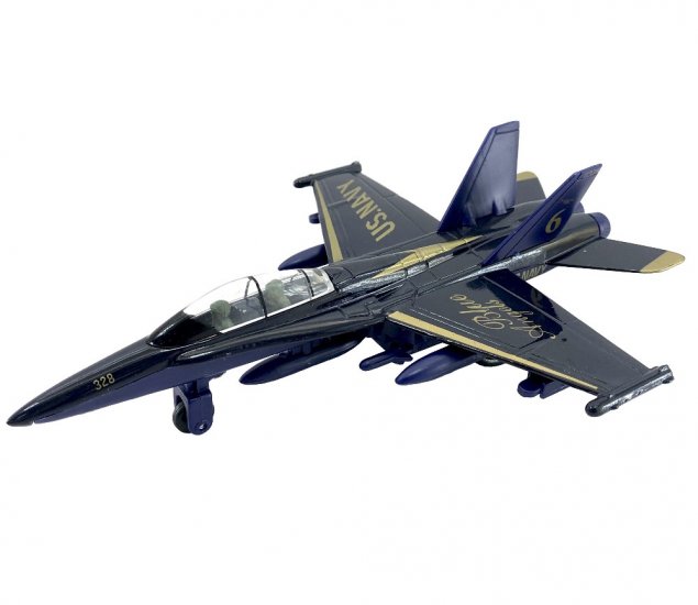 F-18 Bumblebee Fighter 7\" Diecast Model CLX51300