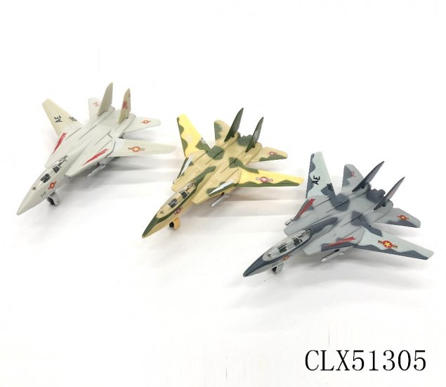 F-14 Tomcat Fighter (U.S. Air Force) 7" Diecast Model CLX51305 - Click Image to Close