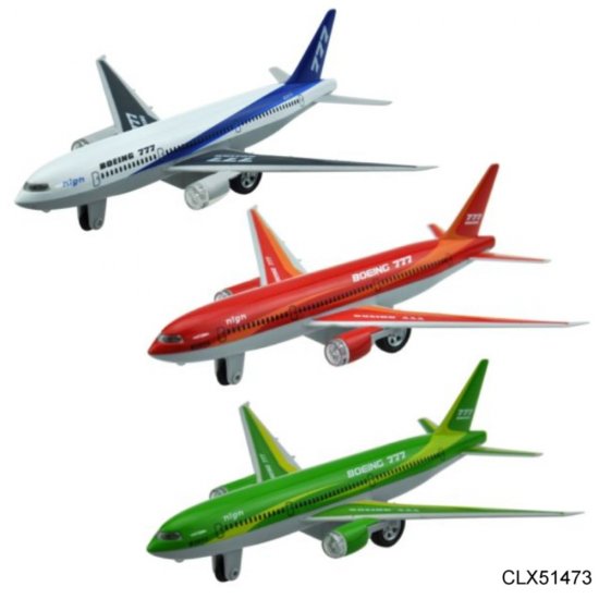 Buy 24 Pcs 9" Boeing 777 Airliner Die-cast Model Package Deal, Get 6 Pcs Free Stock - Click Image to Close