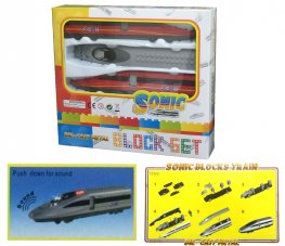 Buy 10 Pcs Sonic Bloks Train Die-cast Model Package Deal, Get 2 Pcs Free Stock