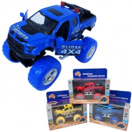 1:36 Diecast Off-Road Ford F-150 Outback Monster Truck, 3 colors assorted AO6108GW  1:36 Diecast Off-Road Ford F-150 Outback Monster Truck, 3 colors assorted AO6108GW