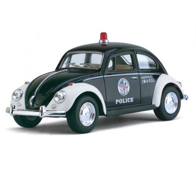 1967 Volkswagen Classical Beetle Police Car 1:32 (5\" Car Models) KT5057DP