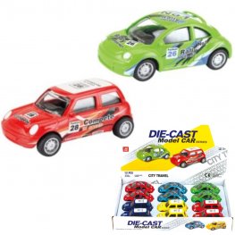 3.5" Diecast Models 1:64 New Mini & Mew Beetle (Mixed Colous)