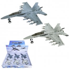 8" Diecast Models 1:400 F18 Fighter Jet