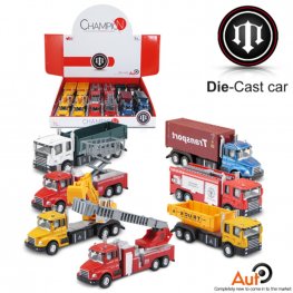 6" Diecast Models City Trucks (6 Assorted) MY2460D-12 6" Diecast Models City Trucks (6 Assorted) MY2460D-12