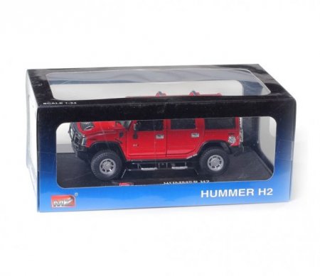 1:24 Hummer H2 Red Colour MZ26020A-RD