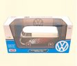 1:24 Volkswagen Type 2 (T1) Delivery Van - Hot Rod (2 Tone, Matt White / Black) MM79566HR