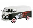 1:24 Volkswagen Type 2 (T1) Delivery Van - Hot Rod (2 Tone, Matt White / Black) MM79566HR