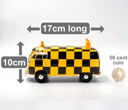 1:24 Volkswagen Type 2 (T1) - Airport Runway Delivery Van (Orange with Black) MM79572DA 1:24 Volkswagen Type 2 (T1) - Airport Runway Delivery Van (Orange with Black) MM79572DA