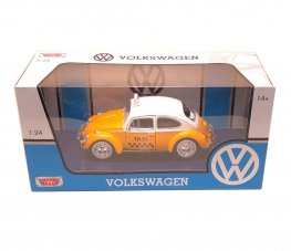 1:24 1966 Volkswagen Classic Beetle - Taxi (White with Yellow) MM79577TX 1:24 1966 Volkswagen Classic Beetle - Taxi (White with Yellow) MM79577TX