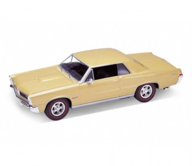 Pontiac GTO 1965 - 1:24 (Gold) WL22092W