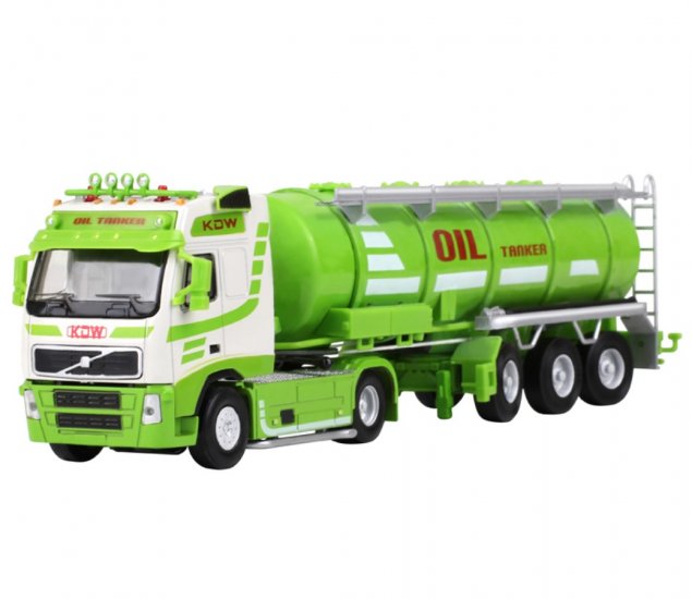 1:50 Oil Tank Truck (4 Pcs/Box) Heavy Diecast Model DC-620028 - Click Image to Close