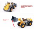 1:50 Yellow Four Whell Loader Heavy Die cast Model KDW625003W