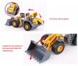 1:50 Yellow Four Whell Loader Heavy Die cast Model KDW625003W