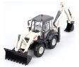 1:50 White Backhoe Loade Heavy Die cast Model KDW625004W