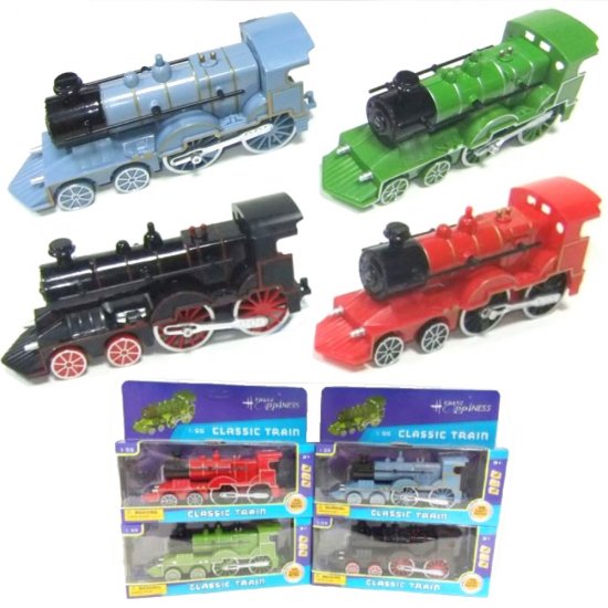 7\" Diecast Thimas Classic Train with Light and Sound, 4 Colors Mixed Window Box WGT2444-1